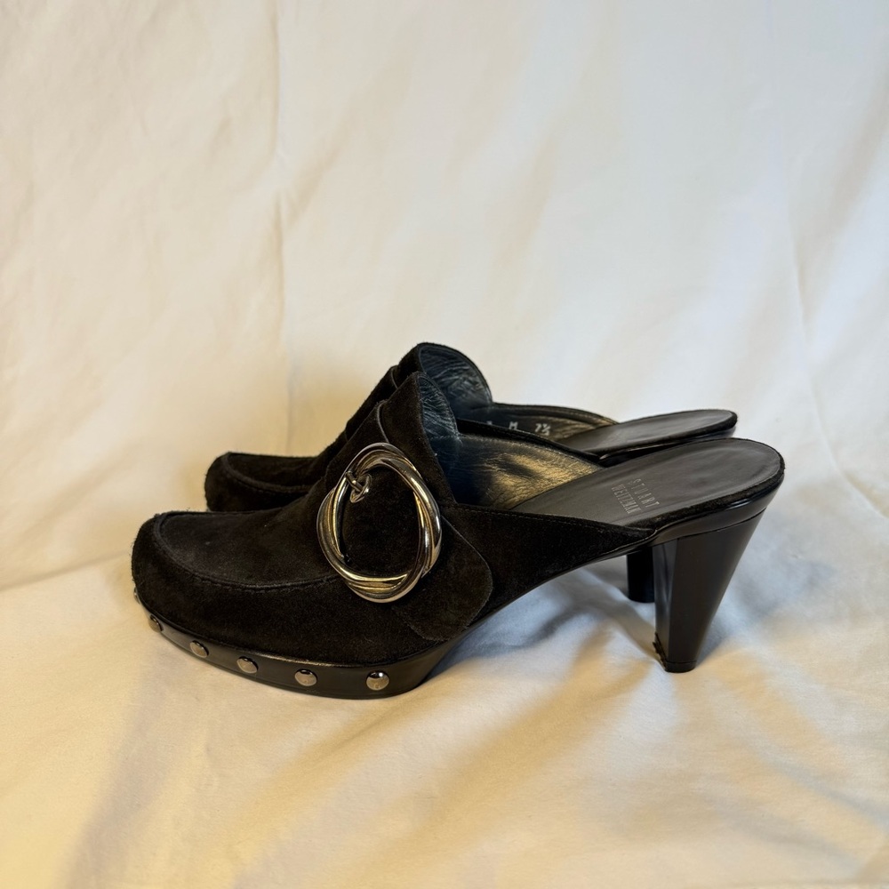Vintage Stuart Weitzman mule clog heels